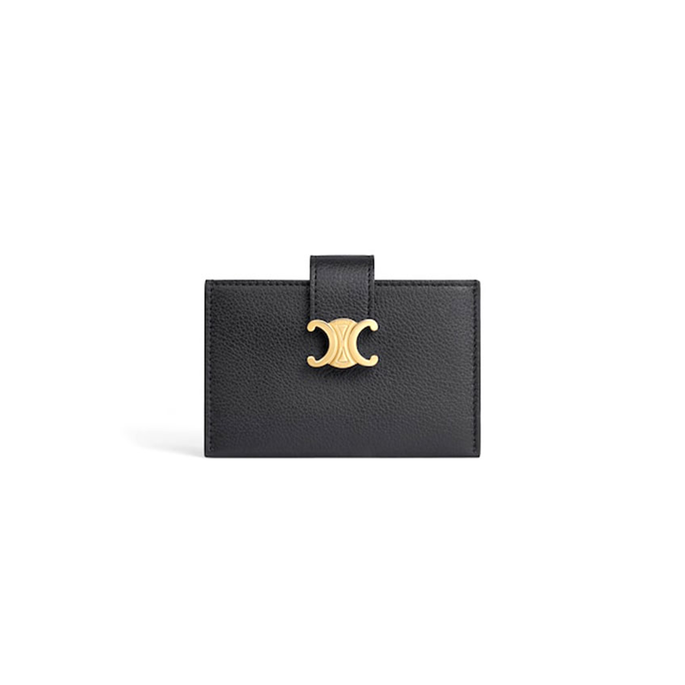 ce1i*e accordeon card holder nino in S*pple grained calfskin 10n843ghh.38no (11*7*2.5cm)
